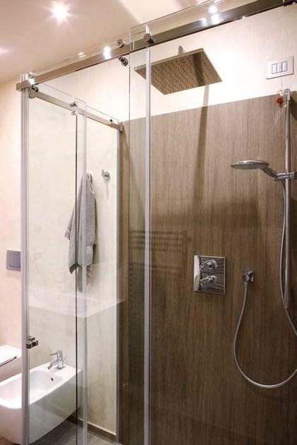 CARMENTA Душевая кабина угловая хрустальная с раздвижной дверцей sun-id-1463584 - Вид №2