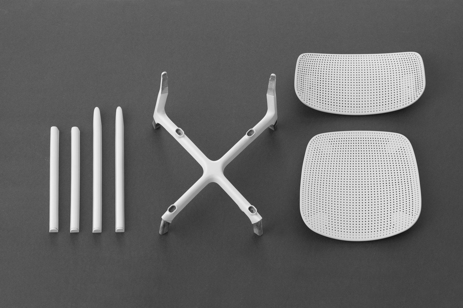 Штабелируемый стул из полипропилена Kristalia Colander ARCH-00024220 - Вид №36