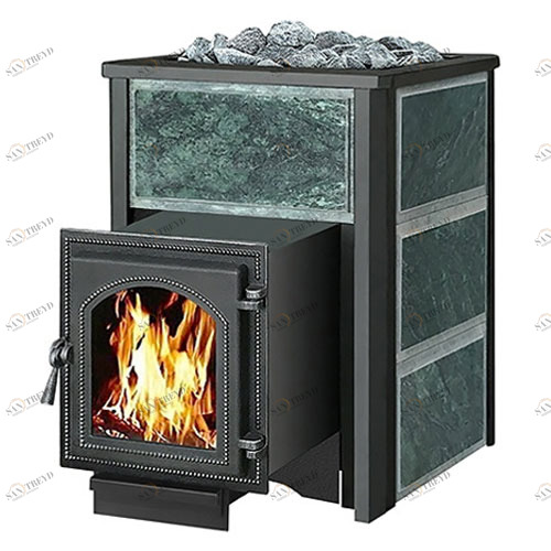 Печь для бани Везувий Легенда 16 (270) Змеевик чугунная 5280