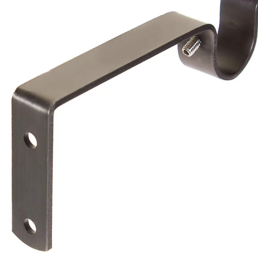 Держатель двухрядный простой 8/14 см цвет титан ORBIS STLM-2113140 - Вид №1