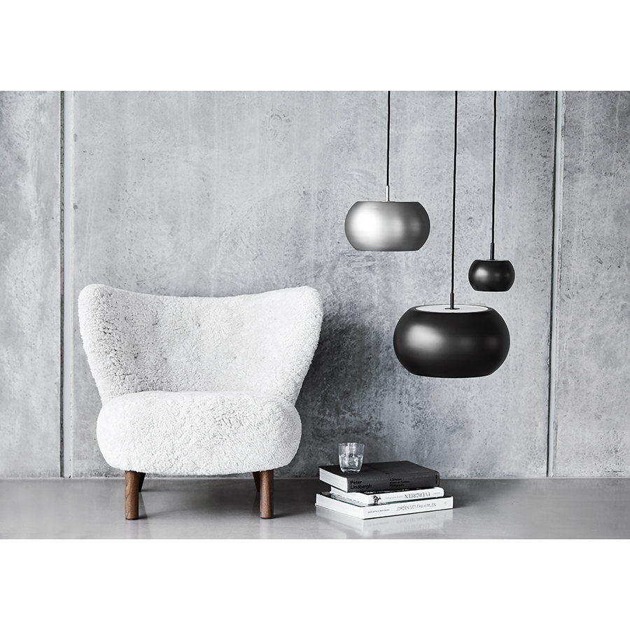 118462 Лампа подвесная bf 20, 10хD15 см, черная матовая Frandsen  - Вид №1