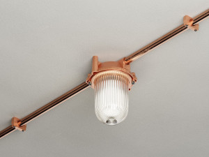 Медный алюминиевый потолочный светильник