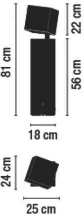 Vibia Светодиодный столбик для общественных мест Break sun-id-1465765 - Вид №7