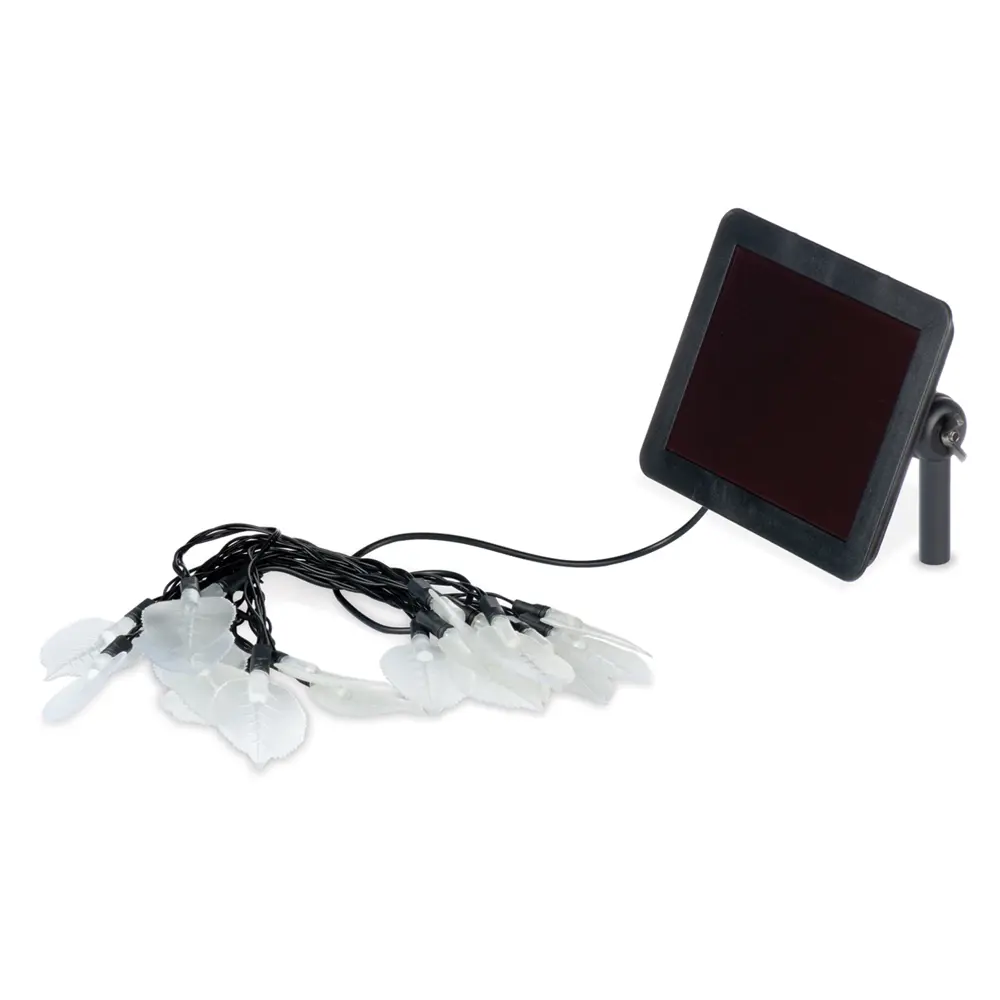 Светильник на солнечных батареях Leaves 20LED, 420 см, пластик 14575340 STLM-2053154 Santreyd 