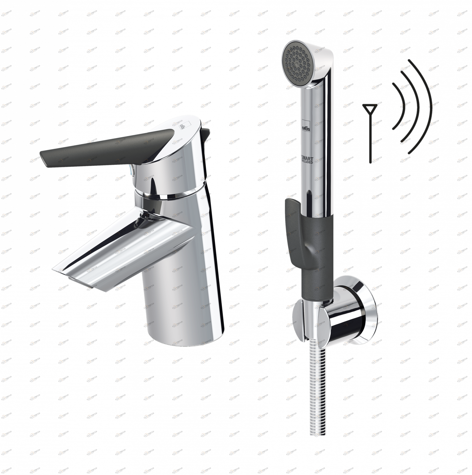 Oras 2713FG Смеситель для умывальника, 3 V 2713FG Optima Хром 