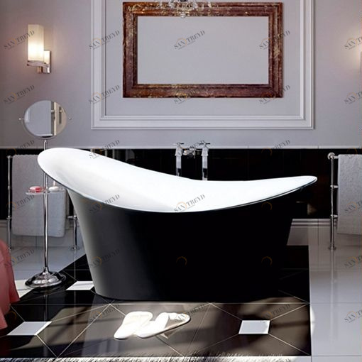 Ванна акриловая отдельностоящая Black Agate Lagard TIFFANY lgd-tf-ba