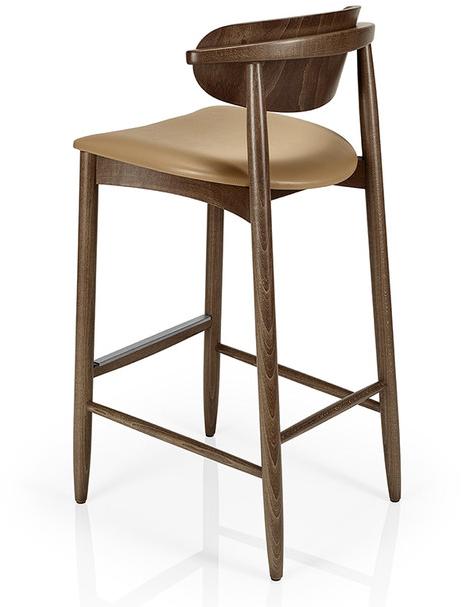 JMS Деревянный стул с подставкой для ног Joanna M958uw - Вид №1