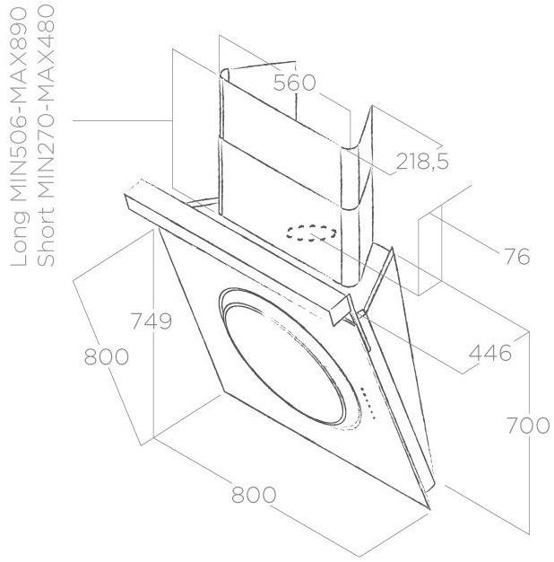 Elica Настенная вытяжка Om sun-id-1396095 - Вид №2