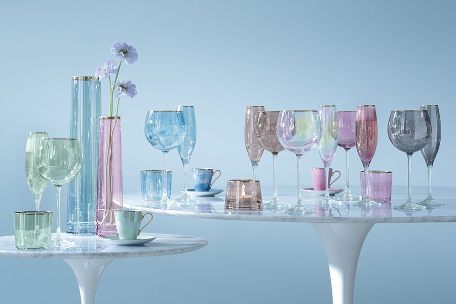 Ваза sorbet 37.5 см, зелёная LSA INTERNATIONAL ДИЗАЙНЕРСКИЕ 253383 Зеленый  - Вид №2