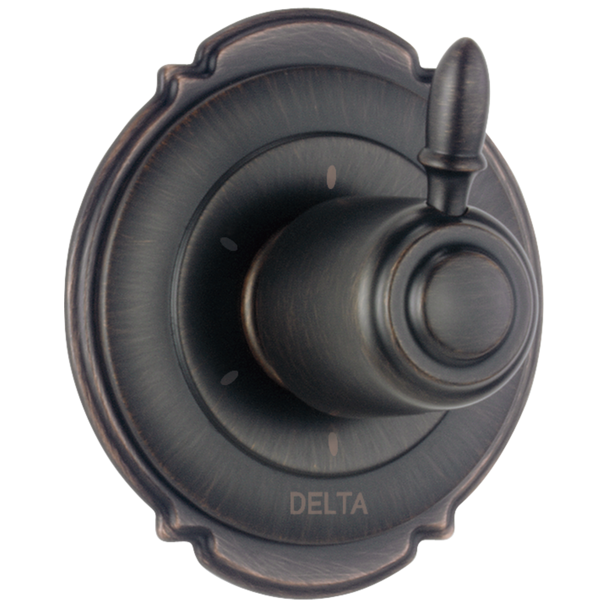 T11955-RB 3-портовая переключающая накладка с 6 позициями Delta Faucet Victorian Венецианская бронза