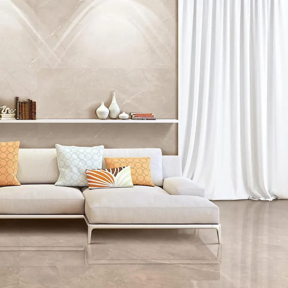 Керамогранит Vitrum Taupe 60x60 см 1.44 м² полированный цвет бежевый 83715821 STLM-2146849 Laparet - Вид №1