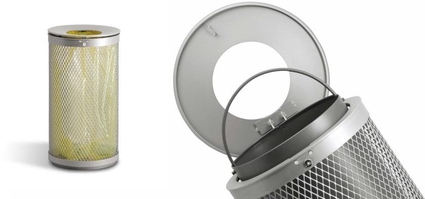 Metalco Контейнер для мусора стальной с крышкой sun-id-1401311 - Вид №1