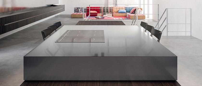 Elmar Прямоугольный деревянный стол с варочной панелью @home sun-id-1460752 - Вид №1