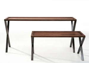 more Прямоугольная деревянная консоль Lax