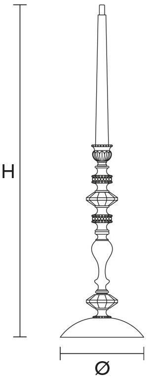 Masiero Настольная лампа из металла с кристаллами Chic sun-id-1361885 - Вид №1
