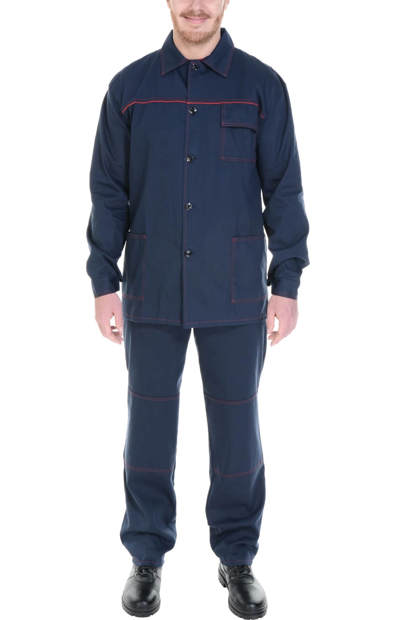 69257 Костюм ЛИМИТ темно-синий  Летняя спецодежда  размер 60-62/170-176  - Вид №8