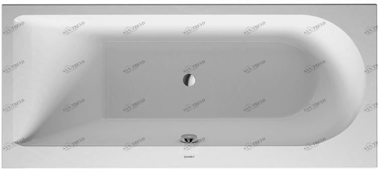 Duravit Прямоугольная встраиваемая акриловая ванна Darling new sun-id-1422078