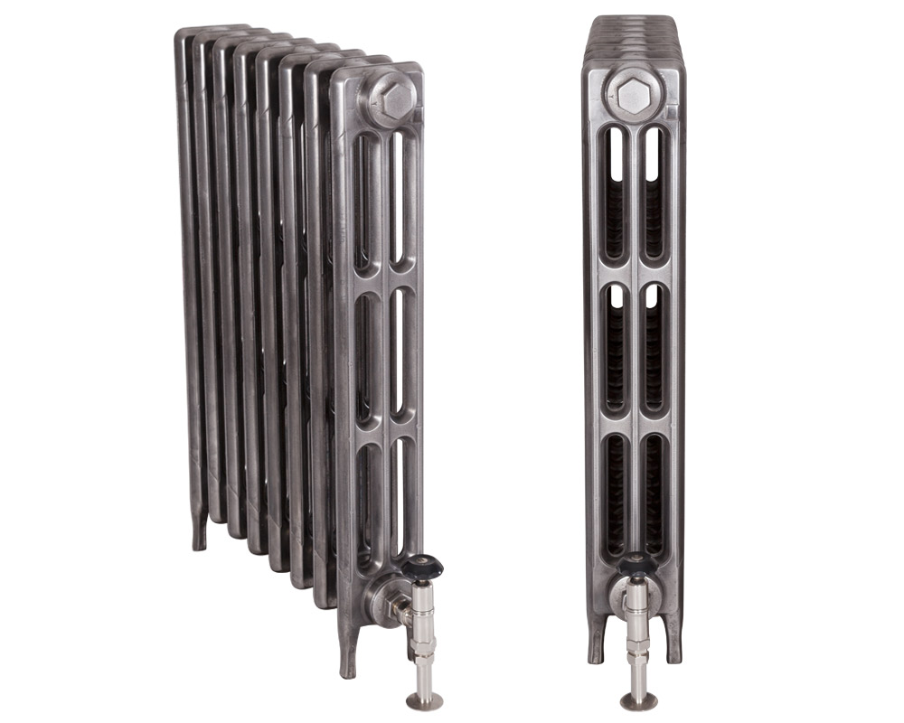 TCR022/023 Чугунный радиатор с 3 колонками в викторианском стиле Сarronheating  - Вид №2