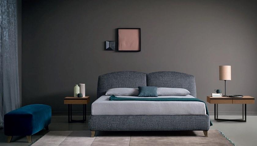 Bodema Квадратная прикроватная тумбочка из дерева в современном стиле с ящиками Profile Pfof000/pfof003 - Вид №7