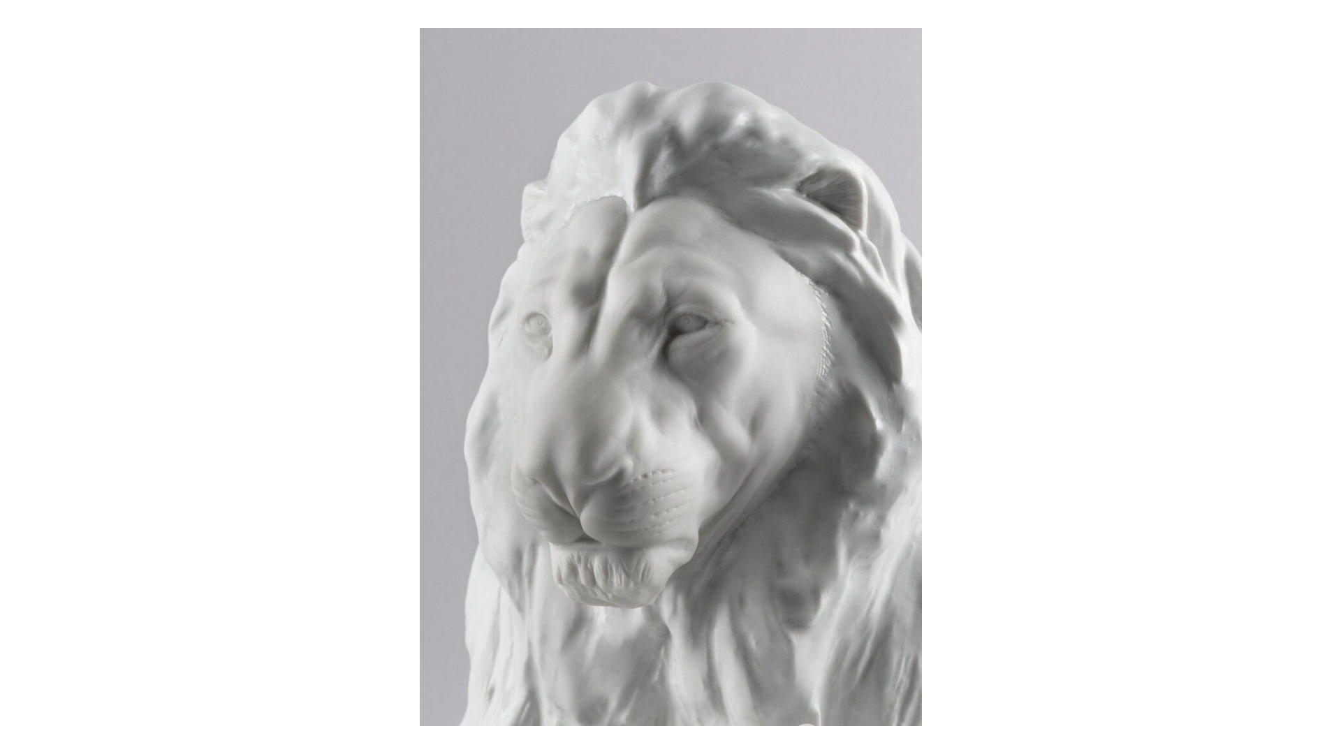 10672316 LLADRO Фигурка Lladro Лев с львенком 44x21см, фарфор Фарфор Lladró  - Вид №1