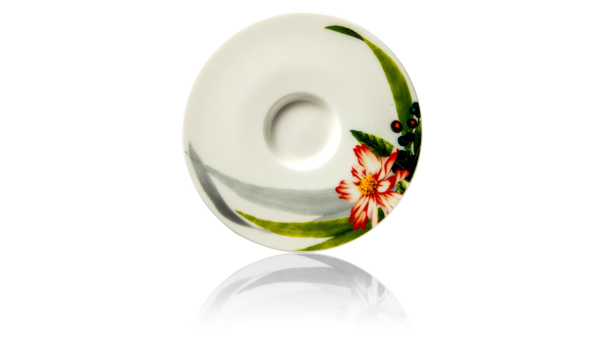 10577404 Rosenthal Чашка для эспрессо с блюдцем Rosenthal Фруктовый сад 80мл, фарфор Фарфор  - Вид №2