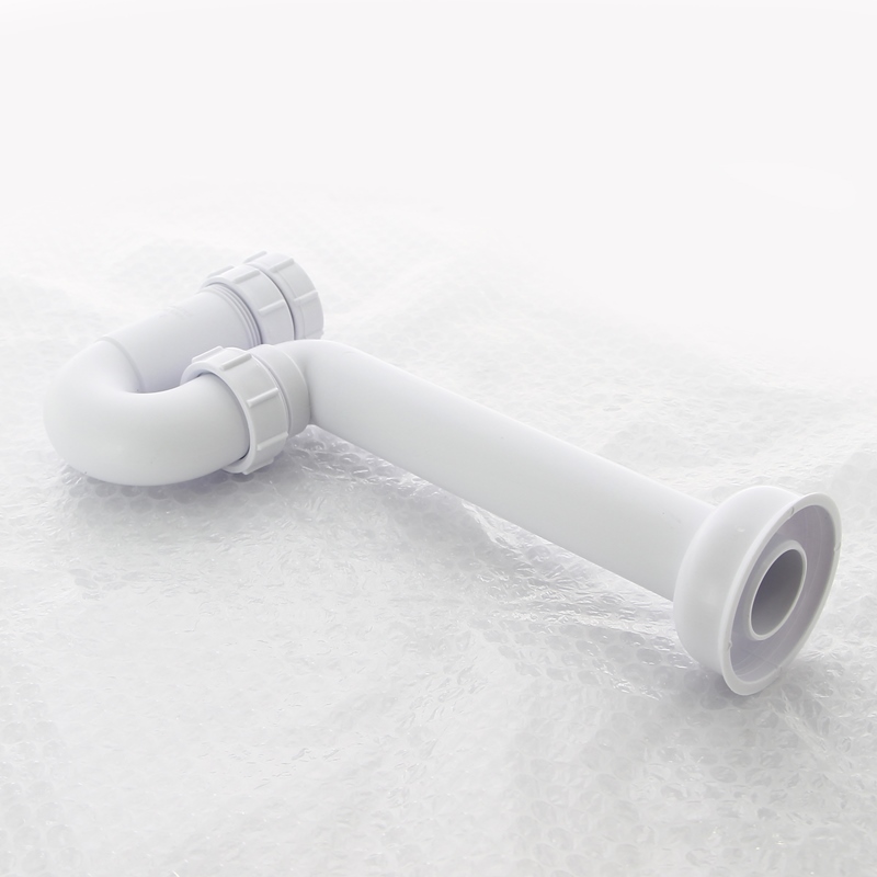 Сифон McAlpine трубный 1 1/2"х40 мм без выпуска с отв. трубой D40 мм и отражателем выход D=40 мм MRSK14 - Вид №3