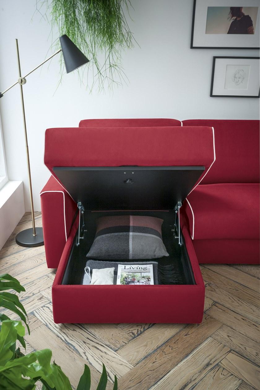 Felis 4-местный тканевый диван-кровать с шезлонгом Day & night sun-id-1365537 - Вид №6