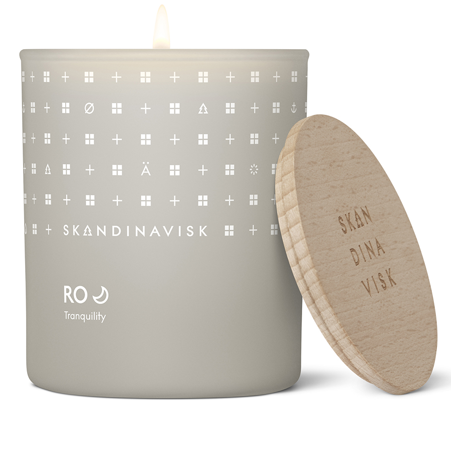 SK20107 Свеча ароматическая ro с крышкой, 200 г (новая) S K A N D I N A V I S K  - Вид №4