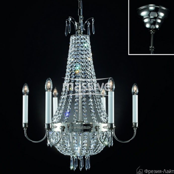 Orion LU 2405/6/62 Altsilber люстра подвесная Empire 97849