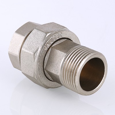 VT.538.N.05 Фитинг резьбовой – сгон-отсекатель разъемный Valtec 3/4"  - Вид №1