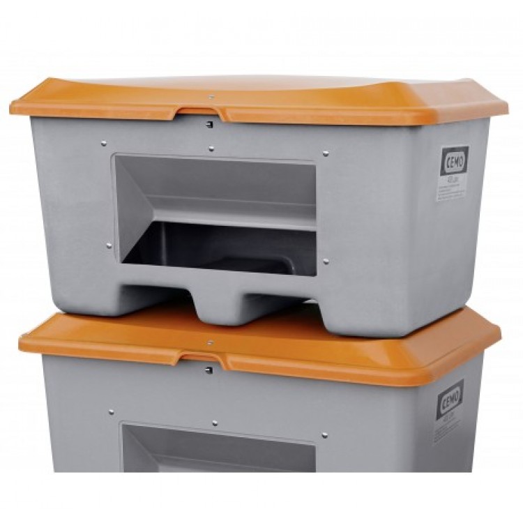 10568 СЕМО Ящик-контейнер CEMO для песка, соли и реагентов 200 л.
Вес 8,5 кг  - Вид №2