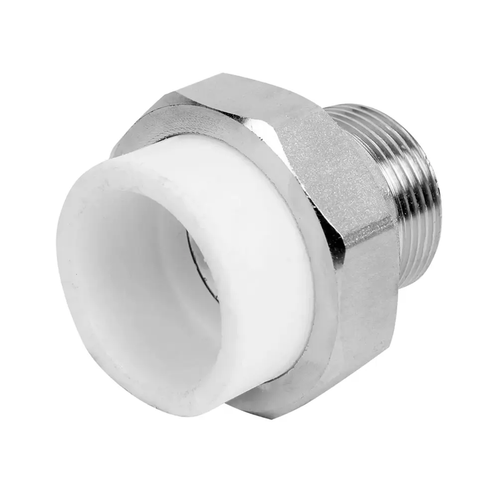 Муфта разъемная раструбная Ростерм 1 1/4"x40 мм НР полипропилен 82185586 STLM-2103838  - Вид №1