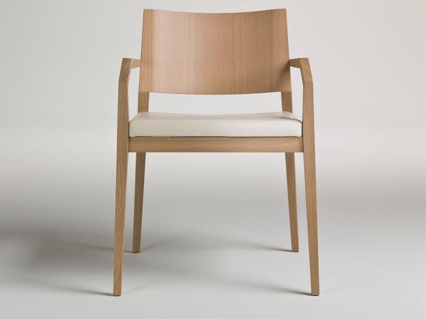 i 4 Mariani Стул дубовый с подлокотниками sun-id-1431339 - Вид №1