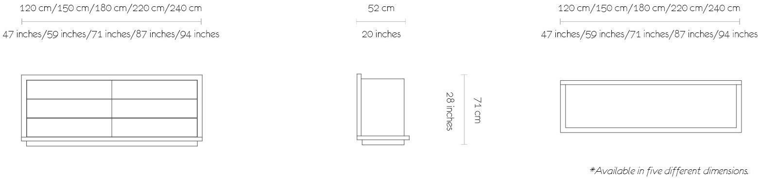 MORADA Комод из дуба Heaven Heaven dr - Вид №2