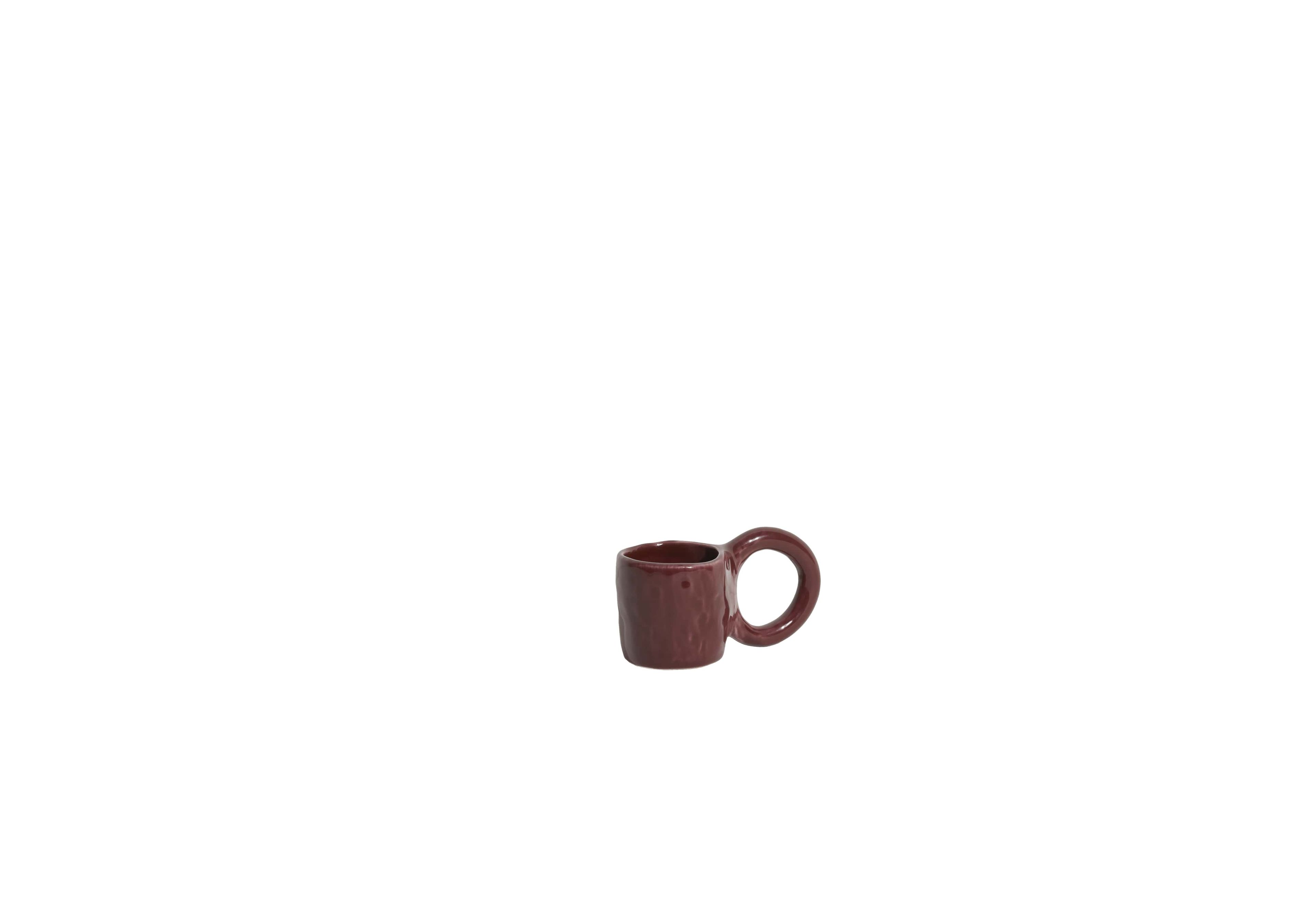 Терракотовая кофейная кружка Petite Friture пончик ARCH-00038020 - Вид №6