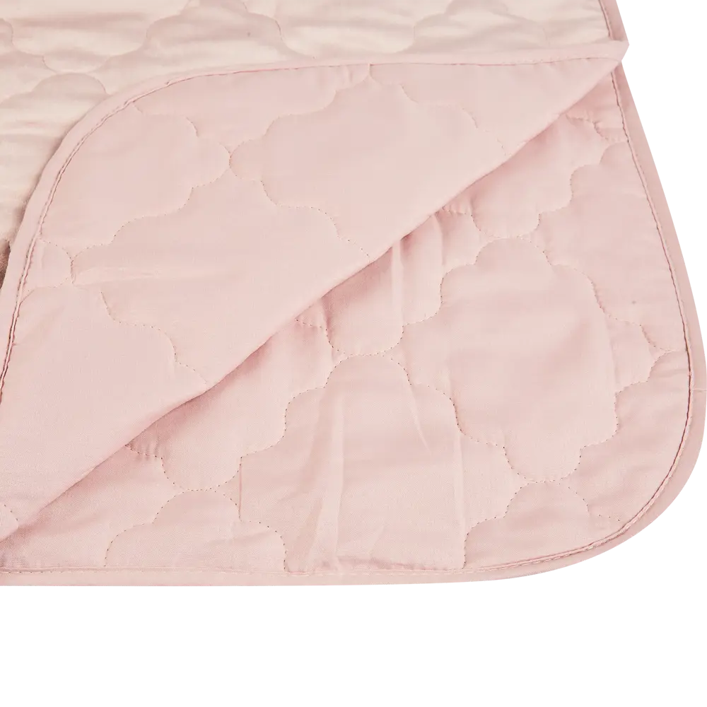 Покрывало Ромб 220x240 см бархат цвет розовый Бельвита STLM-2036659 - Вид №2