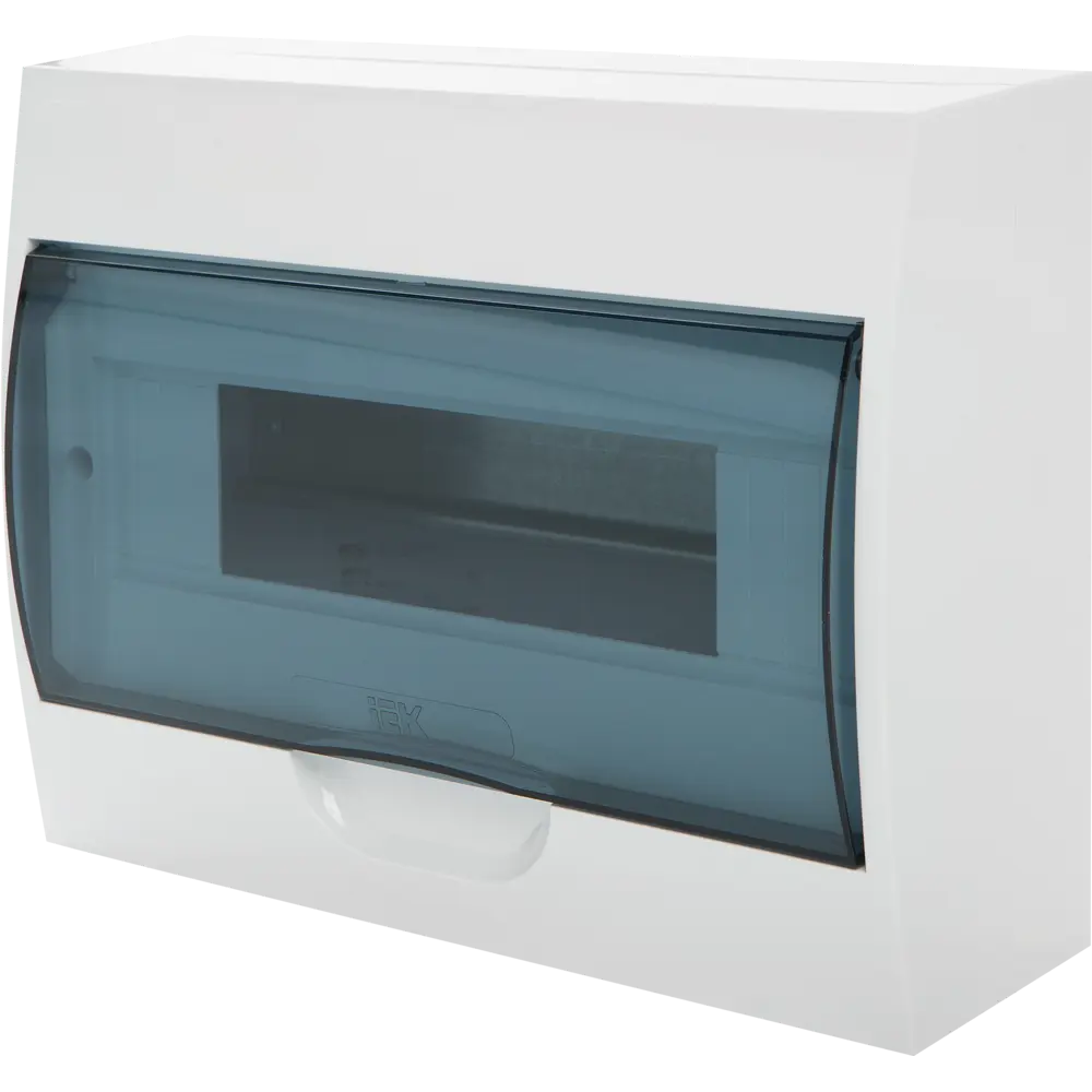 Навесной электрощит IEK Home на 12 модулей с прозрачной дверцей 12459919 STLM-0002190
