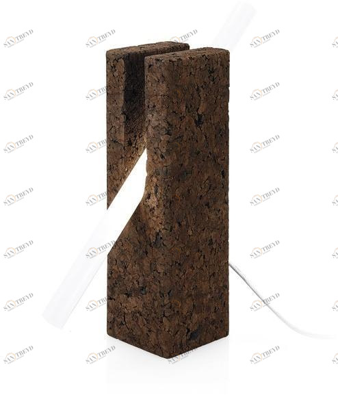 BlackCork Настольная лампа из пробки Boolean sun-id-1456648