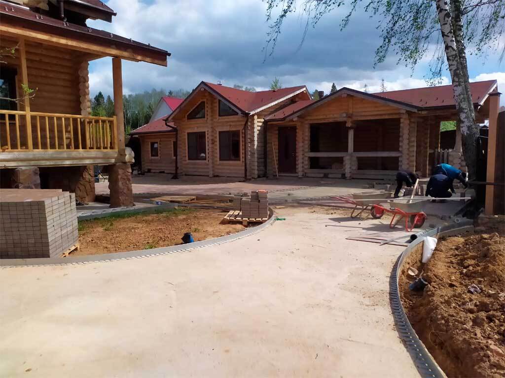 Металлический бордюр 1200*100*70*1,5 компл ГеоПластБорд GPBST-04 - Вид №8