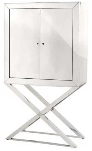 Барный шкаф высокий серый Bel Air PUSHA EICHHOLTZ 062472 Белый