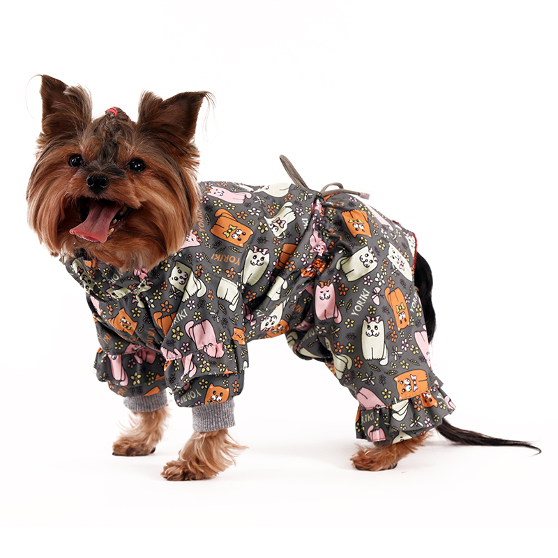 ПР0051103 Комбинезон для собак Матильда девочка р-р S 20 см YORIKI  - Вид №3