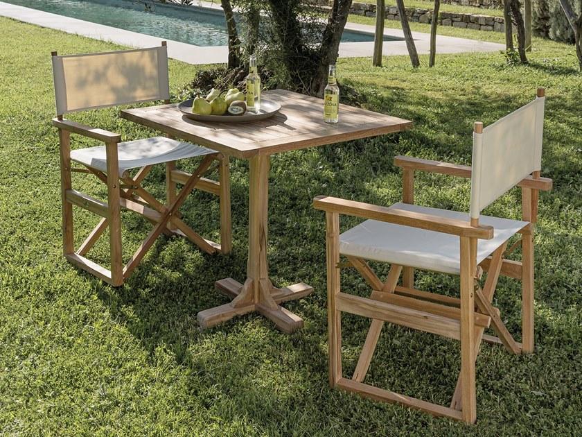 Il Giardino di Legno Складной садовый стул с подлокотниками Regista Regi0310 - Вид №4