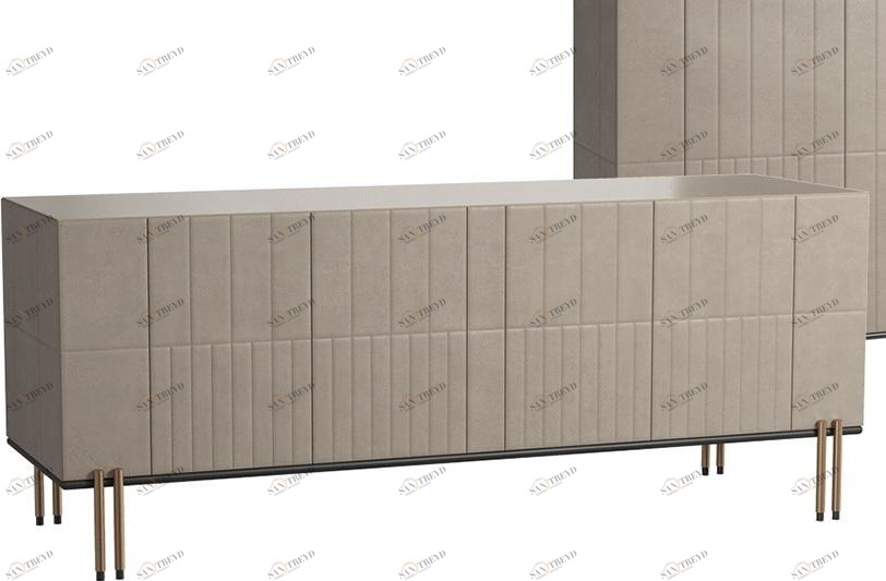 Paolo Castelli Буфет из МДФ со встроенной подсветкой Soft ratio sun-id-1484004