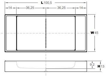 Накладная раковина на столешницу  овальная Inbani Paral sun-id-1422088 - Вид №3