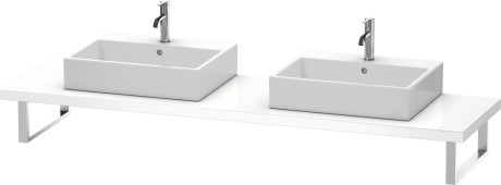 XV103C05252 Серии/XViu Консоль для накладных раковин и встраиваемых умывальников Европейский дуб, декор Duravit - Вид №1