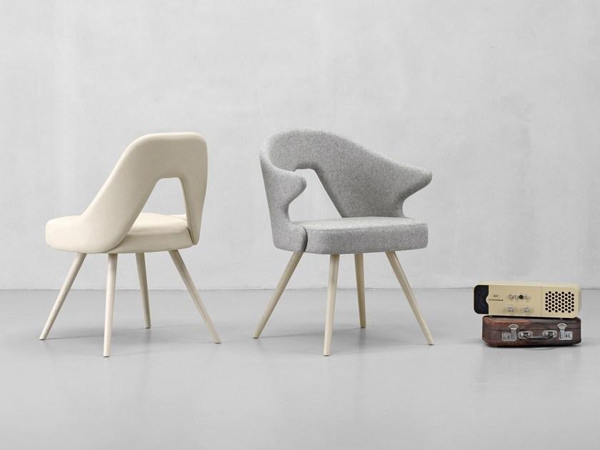 SCAB DESIGN Стул из мягкой ткани You & me sun-id-1486484 - Вид №3