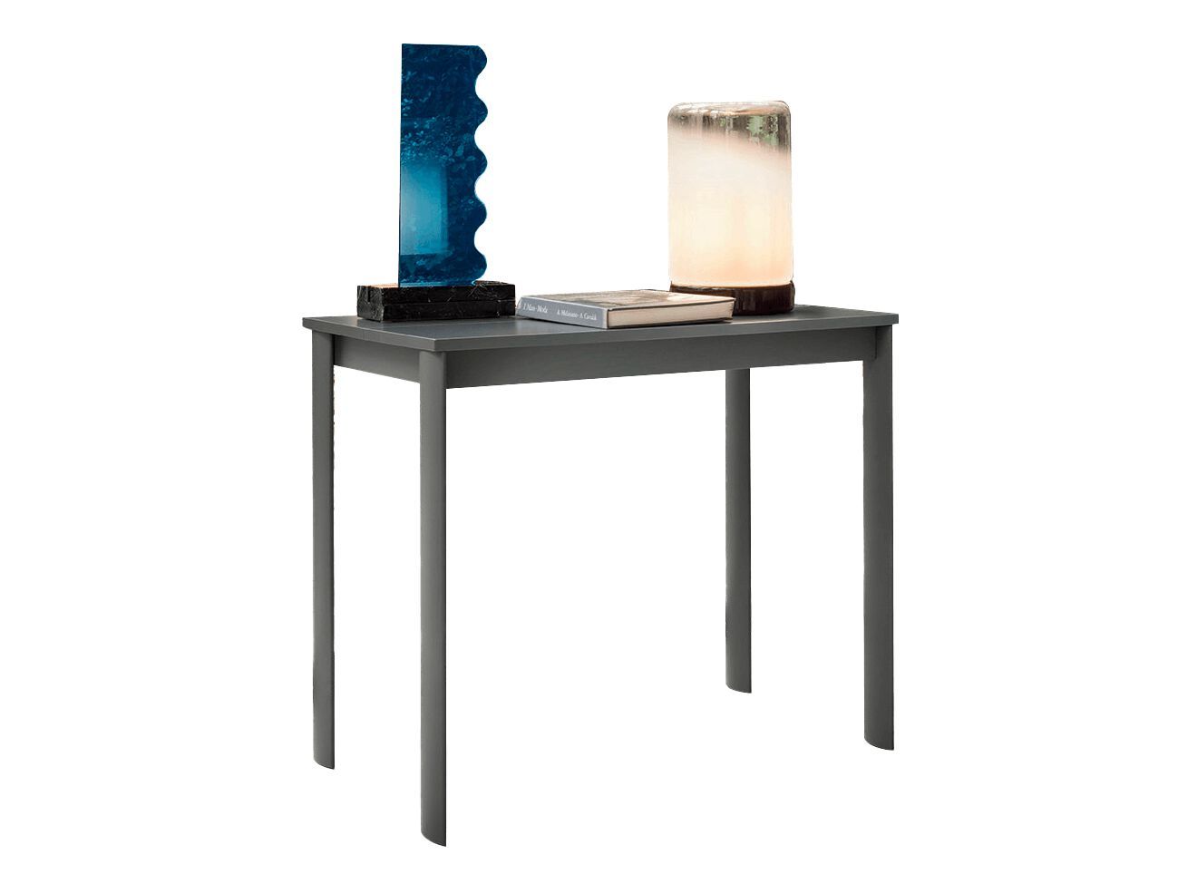 Стальная выдвижная консоль с меламиновой столешницей Bontempi Casa ETICO PLUS ARCH-00029604