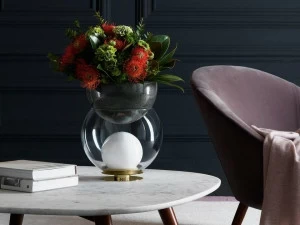 FontanaArte Настольная лампа / стеклянная ваза