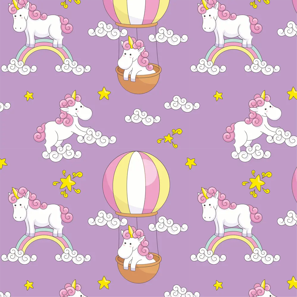 Бумага упаковочная «Единорог» 50х70/2 листа Симфония STLM-2051000