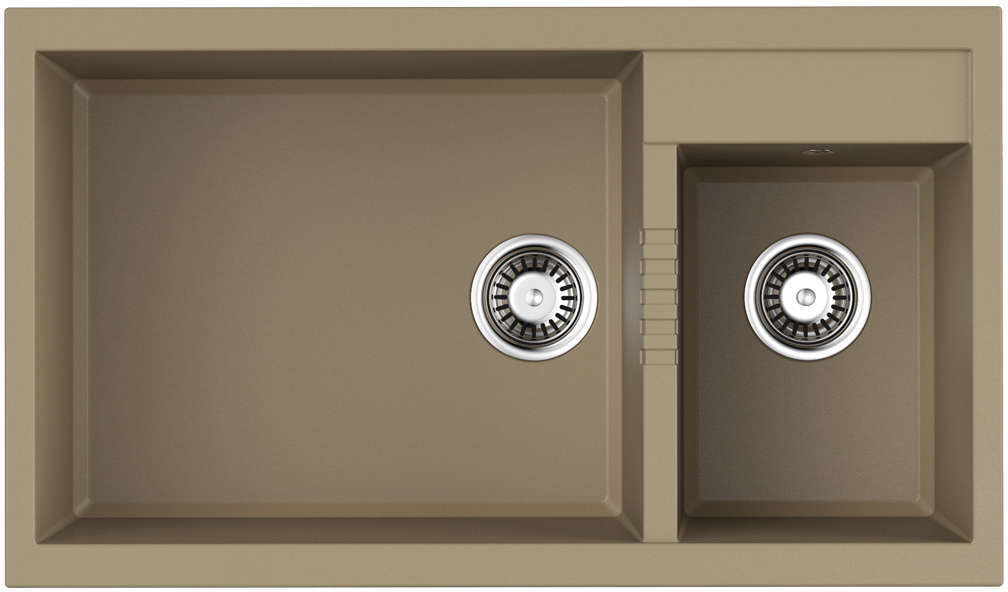 Кухонная мойка Tedori 86-2-LB CH OMOIKIRI